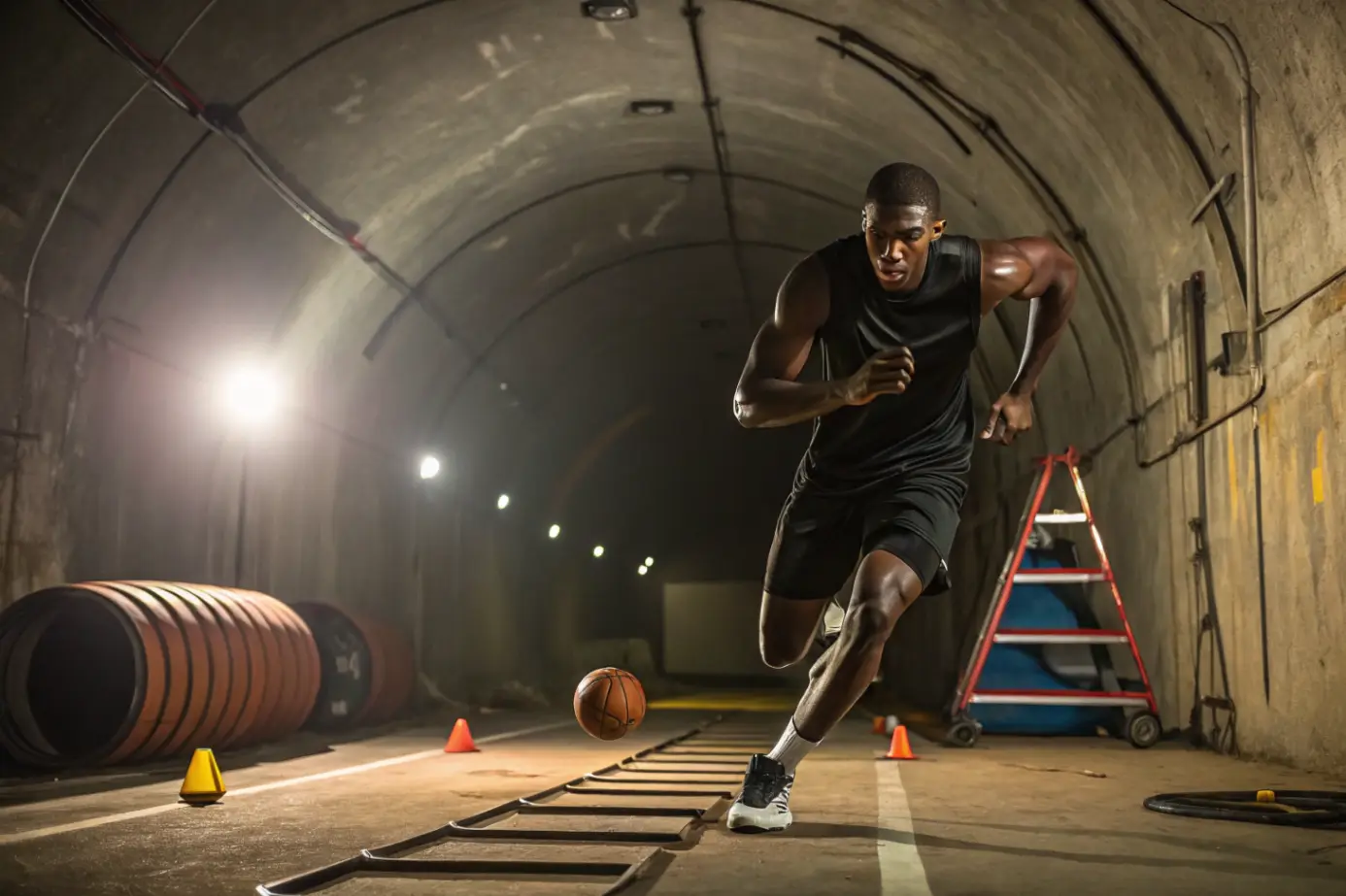 Tunnel of Doom в баскетболе и физика игроков NCAA