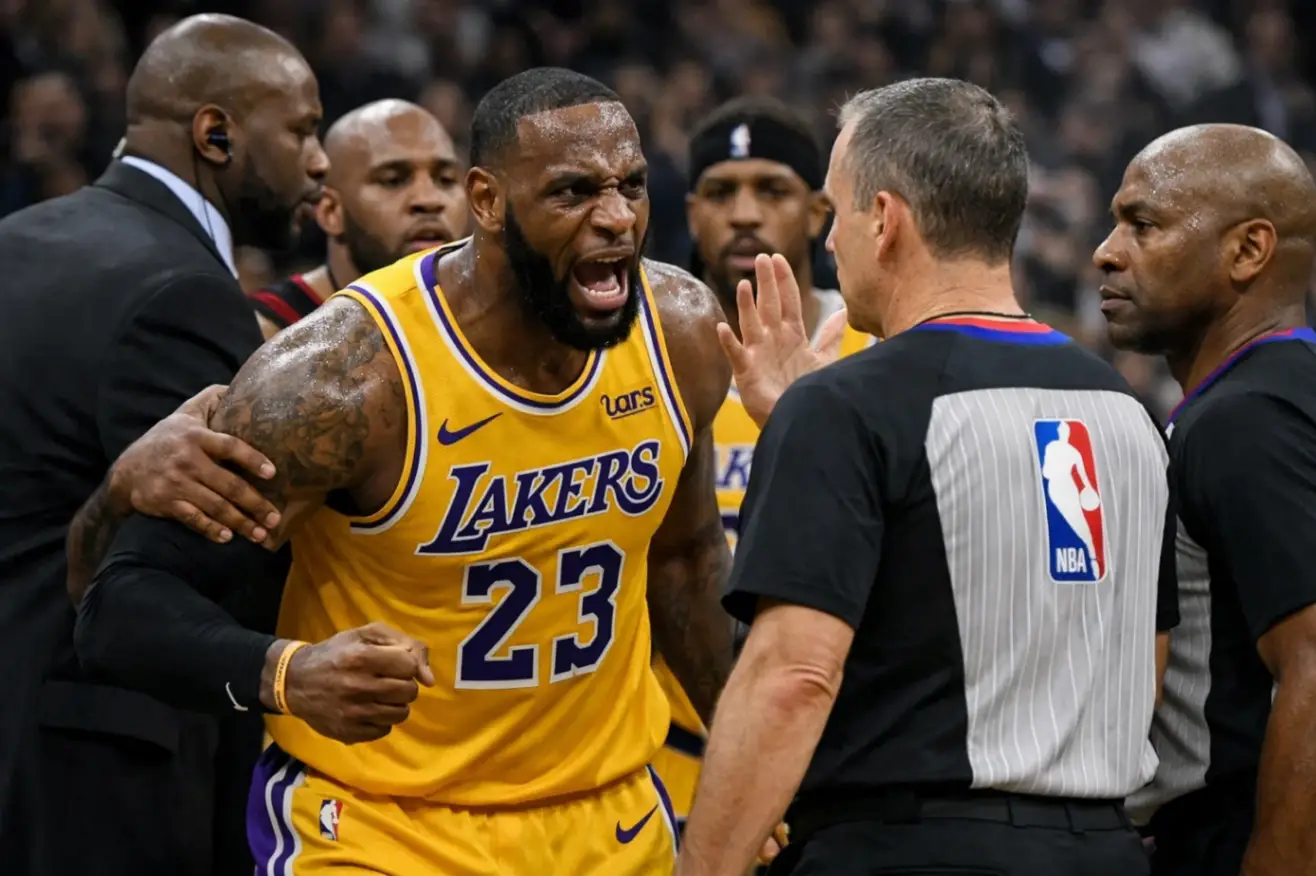 NBA усиливает контроль за эмоциями игроков